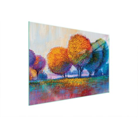 PIASTRA PROTETTIVA IN VETRO PER STUFA 70x52 TREE (1/5)