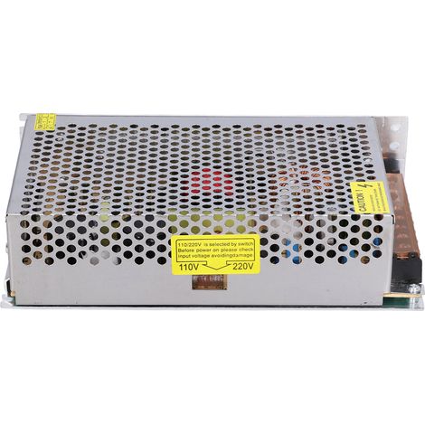 Alimentation à découpage CC avec protection contre les courts-circuits, haute durabilité, large gamme d'applications, transformateur S-250-24 (1/5)