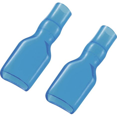 TRU COMPONENTS 1571995 Isolierhülse Blau   1 St.