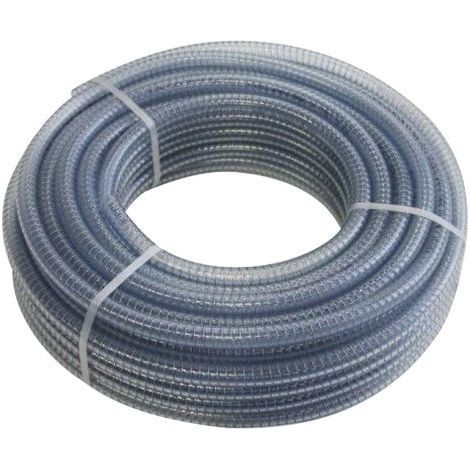TUBO SPIRALATO ATOSSICO 'METALFLEX' Ø mm. 40 x mt. 30 - Ø est. 49 mm.