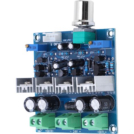 Carte d'amplificateur de puissance analogique de classe A, module de circuit d'amplificateur audio à 2 canaux, 24 V CC, 2 A (1/5)