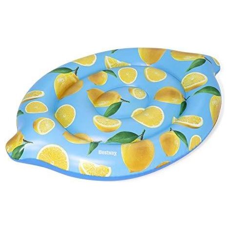 Bestway Scentsational Lemon Luftmatratze Gelb Blau 176x122 cm
