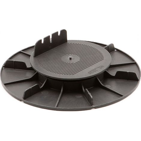 Jouplast – Plot réglable pour terrasse bois 20 à 30 mm – Résiste jusqu’à 1 tonne – Installation rapide sans terrassement – A l'unité