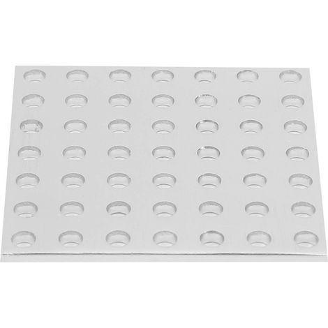 3116‑0056‑0056 Aluminium-Gitterplatte mit ausgezeichnetem Verhältnis von Festigkeit zu Gewicht, 7 x 7 Löcher