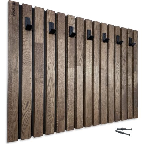 Gruccia in legno Lamele 80cm marrone (1/5)