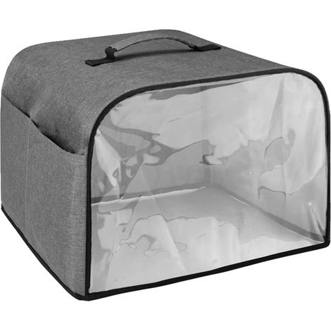 Housse De Protection Pour Machine à Pain Tissu Oxford avec poches de rangement,cuisson du pain domestique, hotte friteuse à Air, couvercle grille-pai