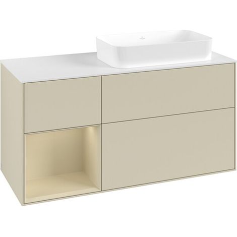 Villeroy & Boch F681HJHJ Meuble sous-lavabo Finion F68 (1/3)