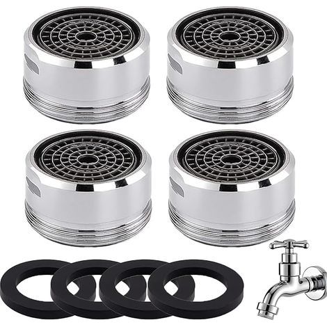 Mousseur Robinet M24 Laiton Économiseur d'Eau Robinet M24 Débit Mousseur Robinet Cuisine Filtre Robinet Embout Universel Cuisine Salle de Bain (1/5)