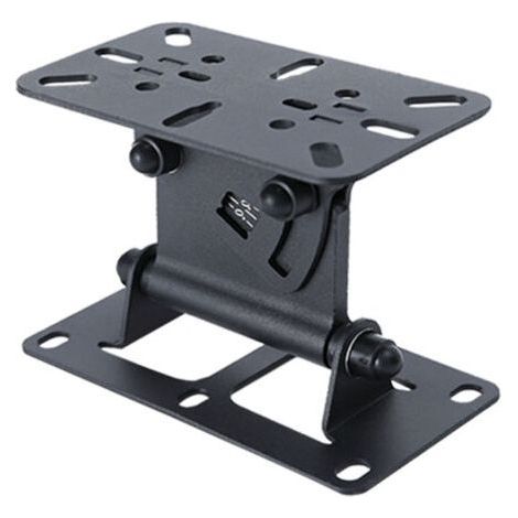 A speaker wall mount, with adjustable tilt and rotation angle, is suitable for surround sound systems and satellite speakers. (1/4)