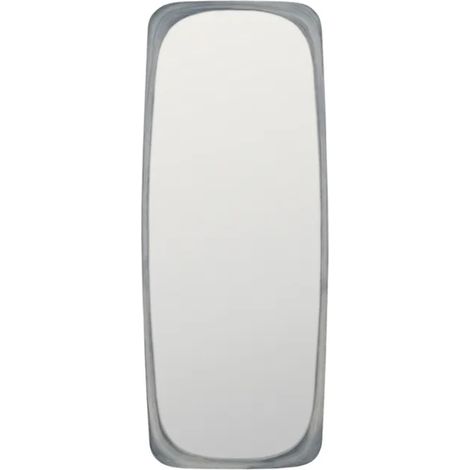 Miroir mural bois paulonia blanc poré 175 cm OPALUNE (1/4)