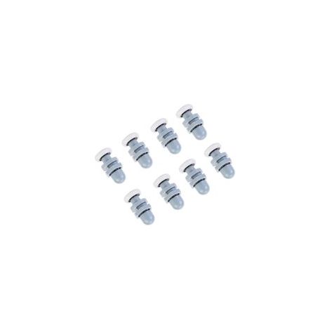 Roulette de Douche 20mm, Roulette Porte Coulissante Douche, 8 Pièces Roulette Porte de Douche de Salle de Bain, Roue de Porte de Douche en Plastique, Rouleau de Porte Coulissante de Douche