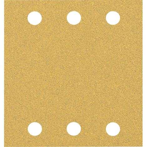 50x Feuilles abrasives EXPERT C470 à 6 trous pour ponceuses vibrantes (1/5)