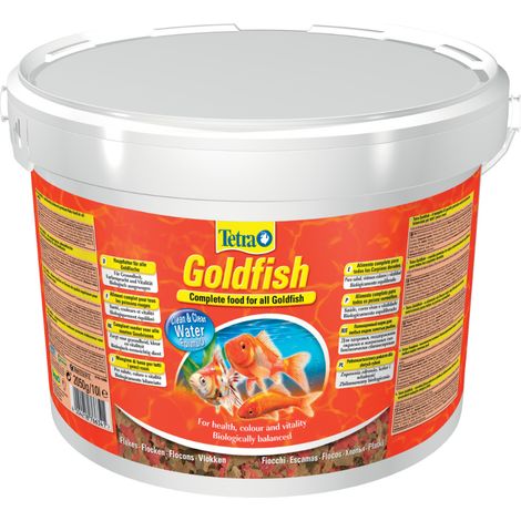 Tetra Goldfish Alimento Completo en Escamas 10 Litros