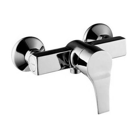 COMMANDE EXTERNE POUR DOUCHE SÉRIE FLAT Dimensions : Chrome