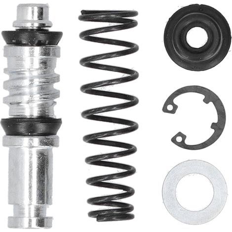 Kit de réparation maître-cylindre moto 12,7 mm : piston, ressort, joints d'étanchéité pour embrayage et frein