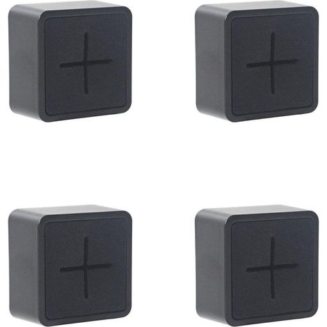 Juego de 4 toalleros adhesivos, sin necesidad de taladrar, para puertas y paredes. Material ABS duradero, apto para baño y cocina. Soporte reutilizable para uso doméstico o comercial.