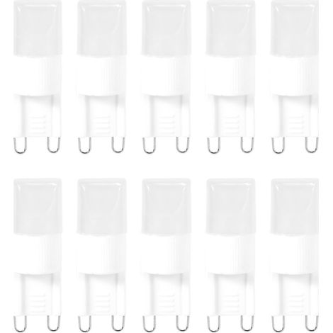 10x G9 1W LED haute puissance lampe de chevet lampe de chevet 3500K blanc chaud (1/5)