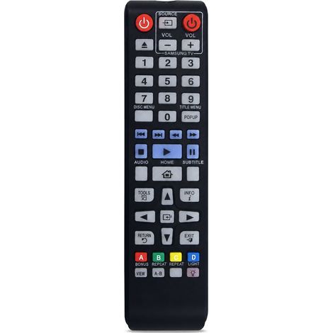 Mando a distancia compatible con TV y reproductor de DVD Samsung AK59-00177A (1/5)