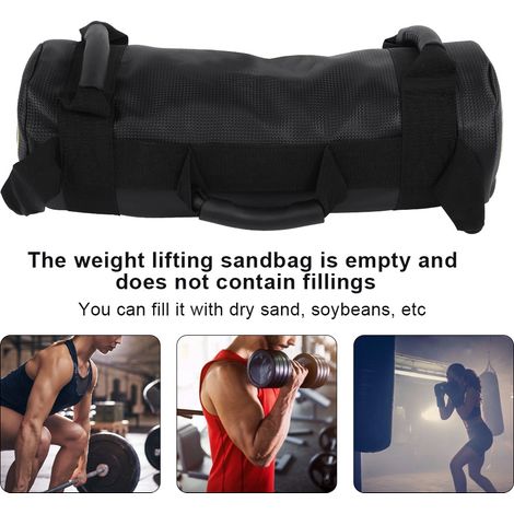 Entraînement de musculation avec sac de sable, exercices de fitness à haute intensité, sac de puissance (10 kg) (1/5)