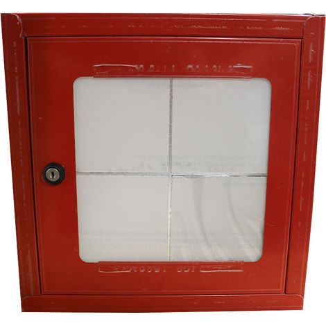 Coffret de coupure Gaz sous verre dormant 300x300x180mm