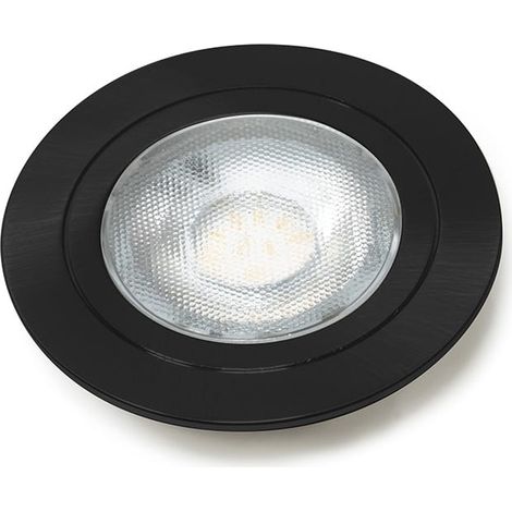 L&S LED Chip L 58, Emotion 2,5W, 12VDC, schwarz matt, 1800mm Leitung (1/5)