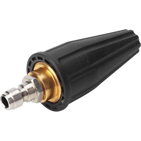 Lntyq Buse de lavage , buse de pulvérisation turbo rotative pour laveuse à haute pression, raccord rapide (1/4)