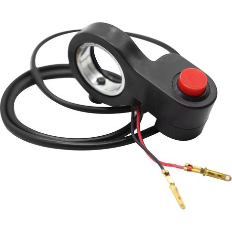 Universeller 7/8-Zoll-Lenkergriff mit Hupenknopf für Motorrad und Dirtbike