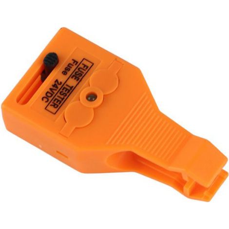 Vérificateur de fusibles Outil de retrait d'extracteur de fusible de testeur de vérificateur de fusible de auto coffret (1/4)