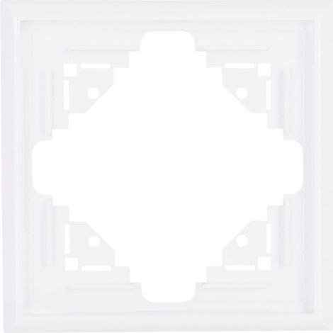 Kopp Abdeckrahmen 1-fach Malta, arktisweiß, 309113063 Kopp