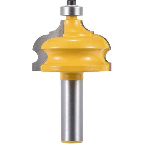 Fraise pour moulure et bordure de chants classique et de bordures Fraise de contournage Cove classique avec queue de 1/2 pouce (largeur de la tige 1/2") (1/5)