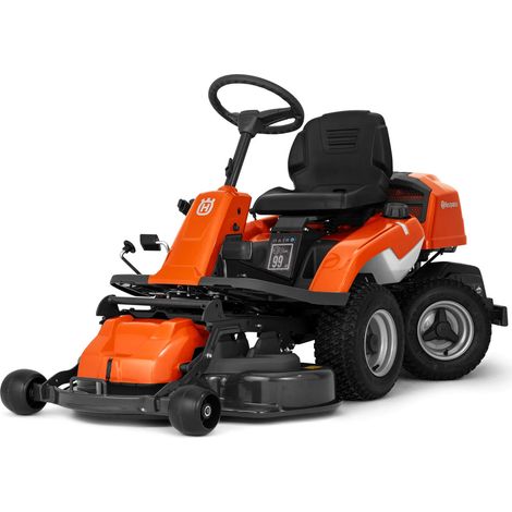 Husqvarna R 214T - Rider tagliaerba a scoppio idrostatico 586 cm³ taglio 94-103 cm - Senza piatto di taglio