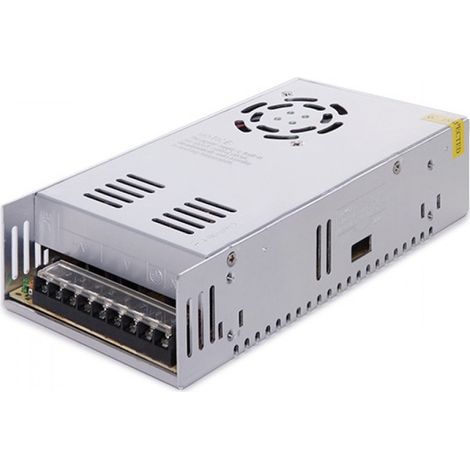 Trasformatore LED 220VAC/24VDC 400W 16,5A IP20 Ventola (1/3)