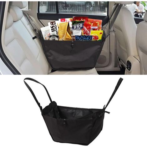 Organisateur de siège auto - Sac de rangement de grande capacité pour siège passager, portable et pliable