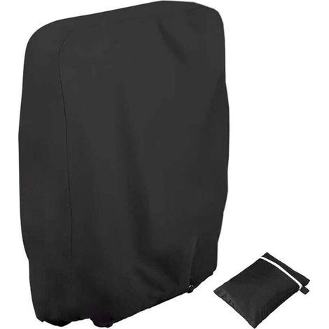 Housse de Protection pour Chaise Longue Pliante, Housse de Rangement 210D Oxford pour Fauteuil Relax, imperméable, Anti-UV, protège Contre Les dommages dus à la Corrosion(W 71 × H 110 cm)-Fei Yu (1/4)