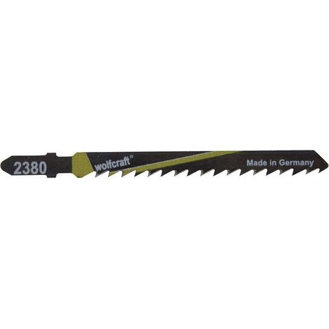 Lame HCS mm.75 legno/plastica Wolfcraft per seghetti alternativi 2380000  10 Pz (1/4)