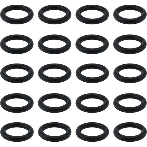 Lot de 20 joints toriques pour tuyau d'arrosage 16 x 2,5 mm pour raccords de tuyau d'arrosage OD 15,5 mm (1/5)
