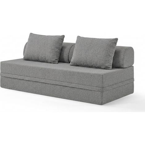 Sofá Modular 3 Lugares Convertível Bouclette (1/4)