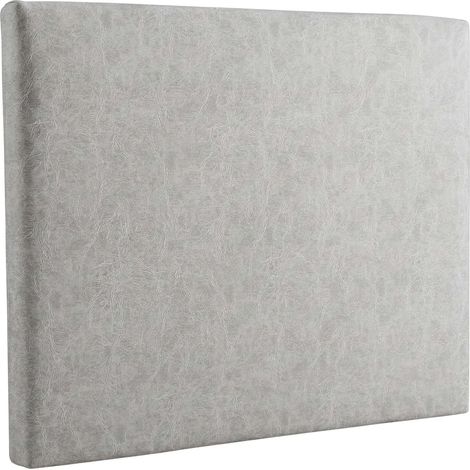 Cabecero de Cama 150 cm Cabezal Dormitorio, Tapizado Liso, Gris Cemento Magnol (1/5)
