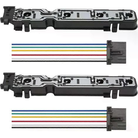 Für 2 Stück Rücklichtlampenfassung mit Kabelbaum für Ford Transit Mk6 MK7 2000-2014 1681537 6C1113N004AB 1102440-JXLGV (1/4)