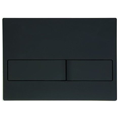 Placca comando per cassetta scarico incasso nero mat Clara-MC60 kamalu