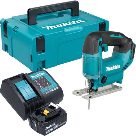 Makita DJV 186 ST1J Akku Pendelhubstichsäge 18 V + 1x Akku 5,0 Ah + Ladegerät + Makpac (1/5)