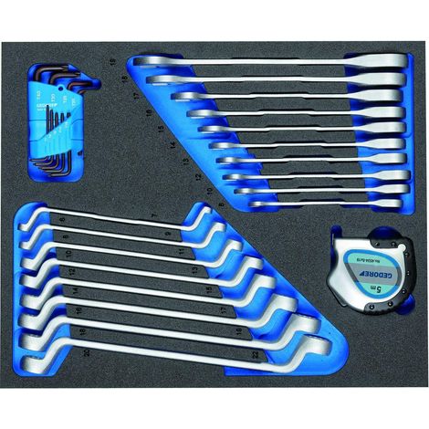 TS CT2-7R-2 Set di chiavi inglesi in modulo 2/4 Check-Tool