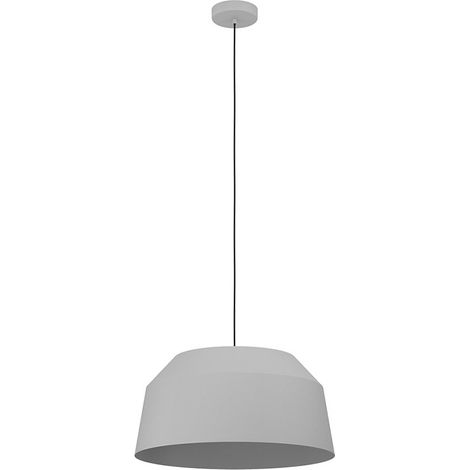 CONTRISA LAMPADA A SOSPENSIONE EGLO GRIGIO 1xE27 40W DIAM. 52 CM (1/3)