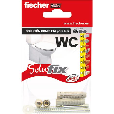 Kit di fissaggio WC 569819 Solufix Fischer