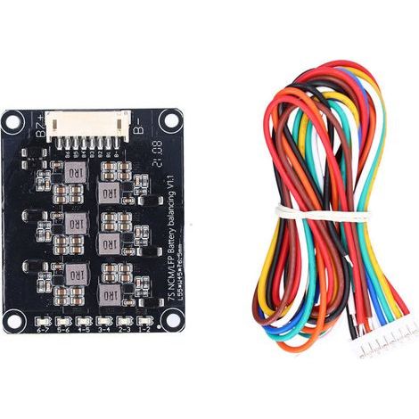 Módulo de transferencia de equilibrio activo para batería de litio-hierro de 2,0 V-4,5 V y 1,2 A (7S). (1/5)