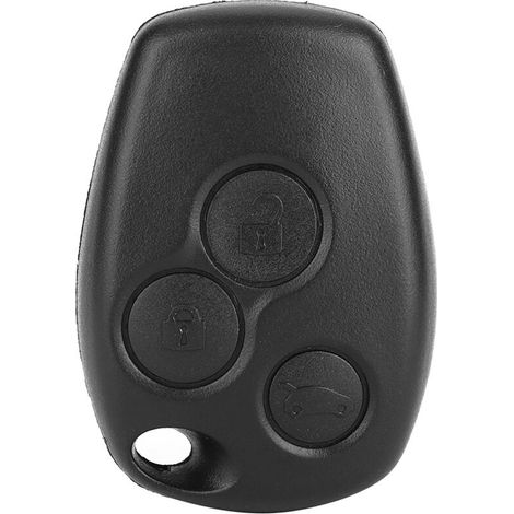Coque de clé télécommande portable en ABS, résistante à l'usure, pour clé de voiture Sandero Clio Upgrade (1/4)