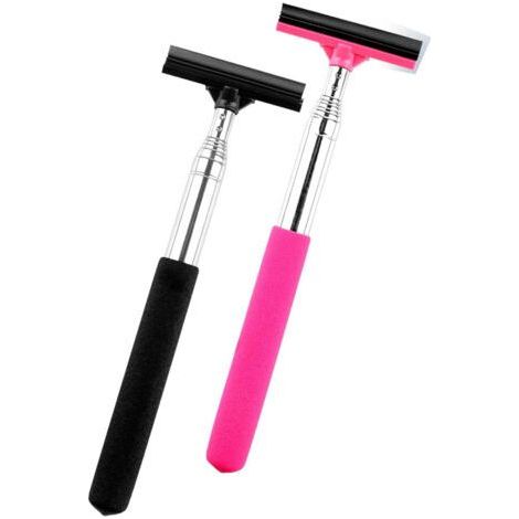 FENOPLASTICAEssuie-glace rétractable - convient aux vitres de voiture, portes de douche, pare-brise, carrelages, phares antibrouillard et surfaces vitrées - 21 x 6 cm (1/5)