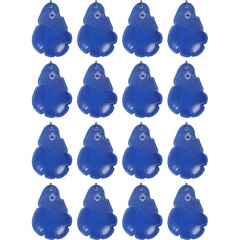 Pool Cover Weight Bags PVC Material Antifreeze Hanging Water Bag for Winter Swimming Pool Covers Deep Blue 16PCS (1/5)