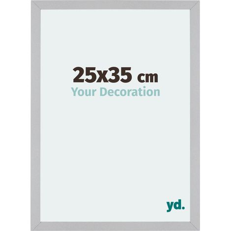 Cadre Puzzle 25x35 cm - Argent Mat - MDF - Mura. (1/5)