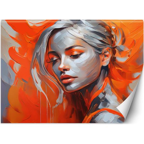 Papier peint Femme Glamour Orange 250x175 (1/5)